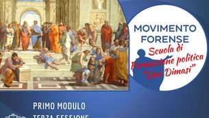 Scuola di formazione politica "Lino Dimasi" - Primo modulo, terza sessione