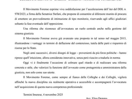 Decreto ingiuntivo avvocati