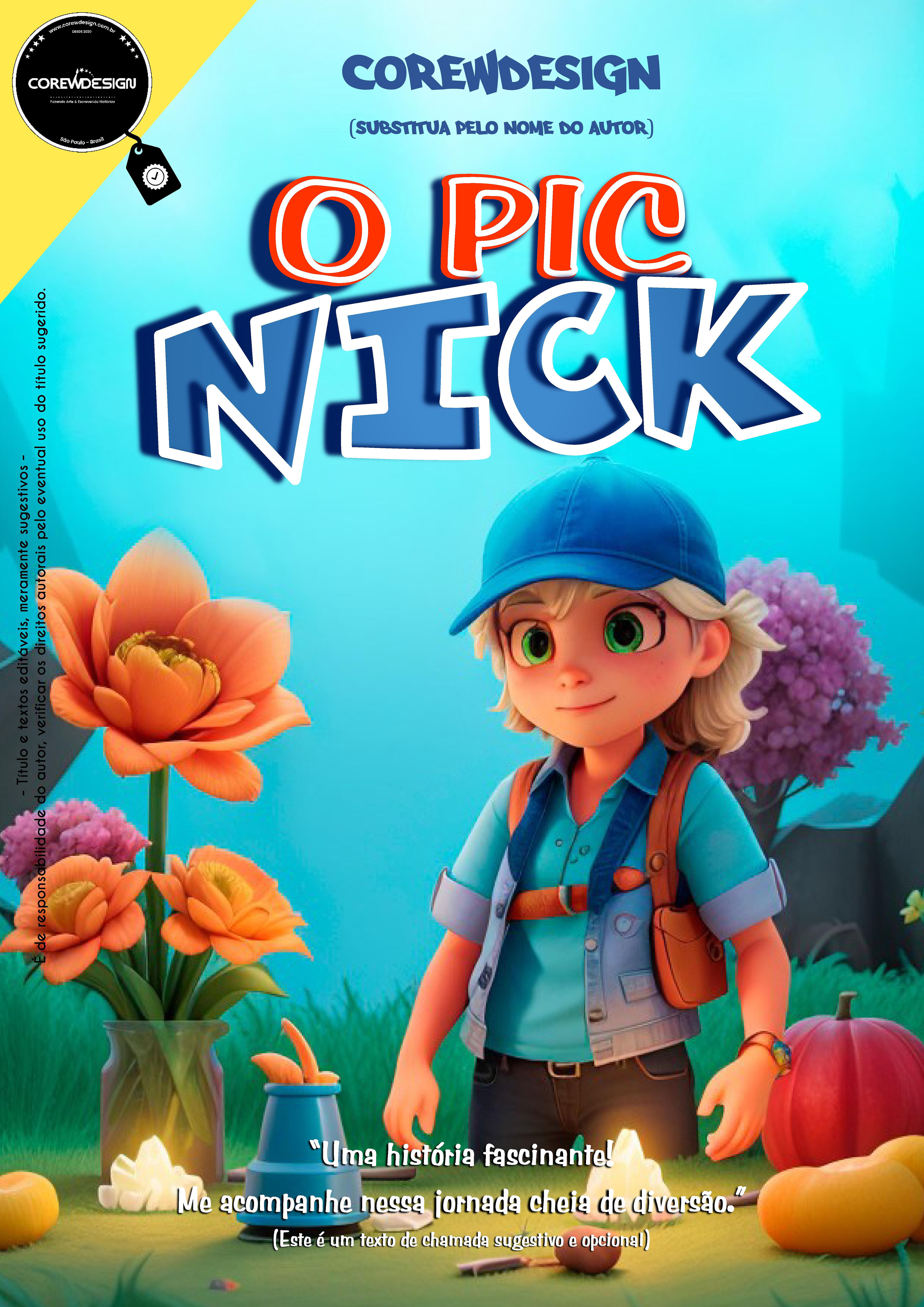 Capa Editável "O Pic Nick"