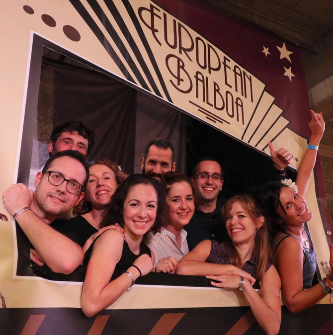 SWINGCOPATS a l'EUROPEAN BALBOA de Toulouse. Desembre 2018