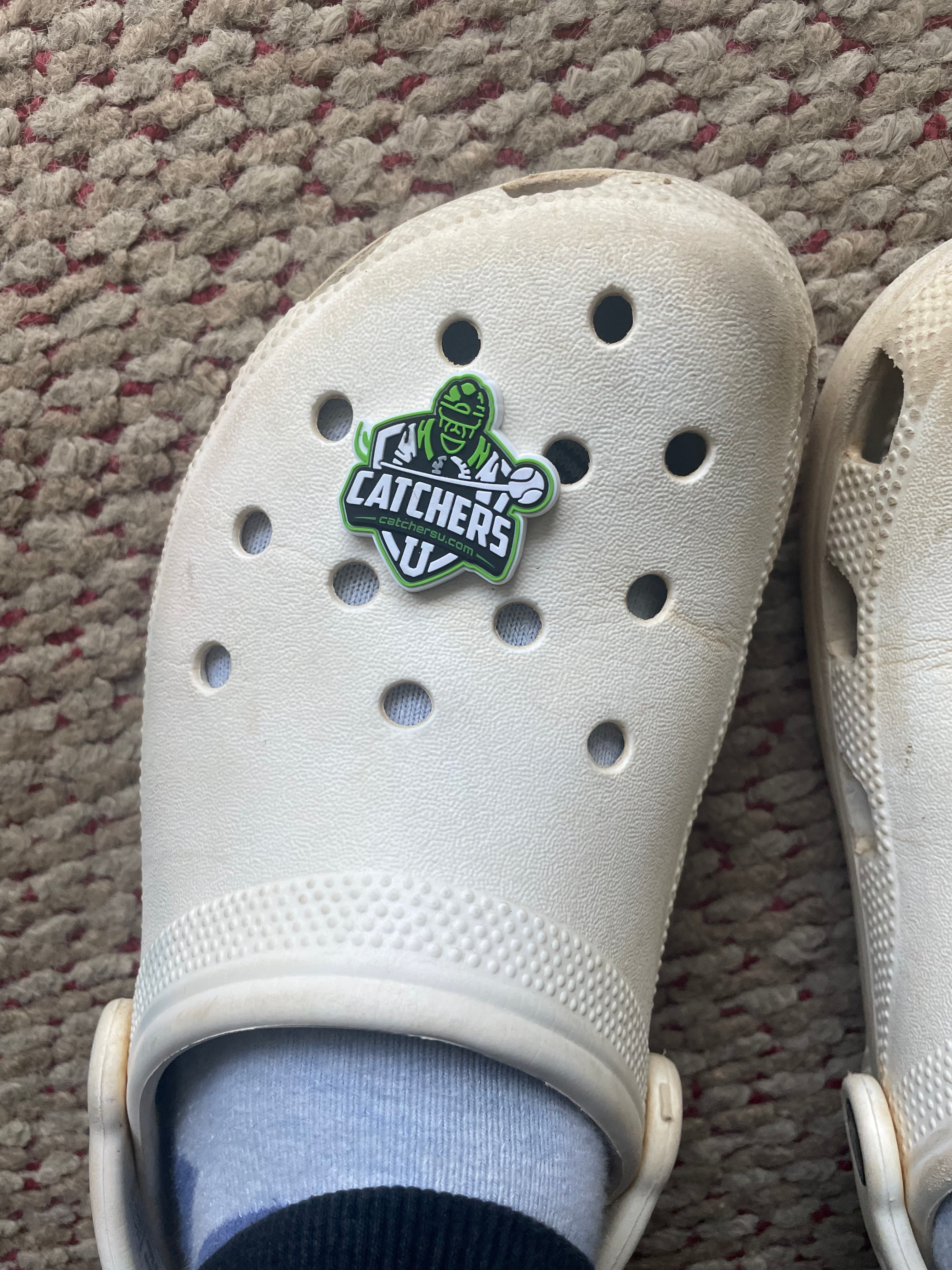 Catchers U Shoe Charm