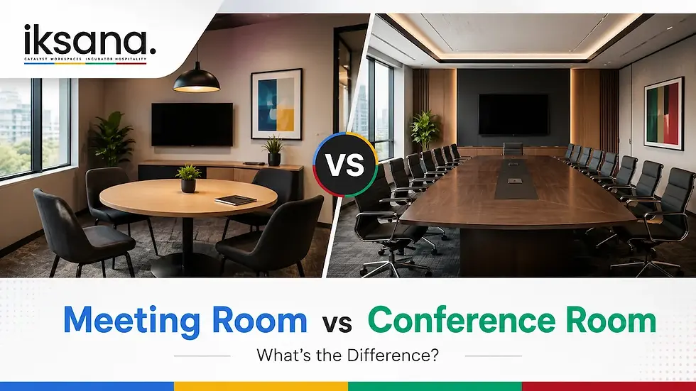 Difference Between a Meeting Room and a Conference Room