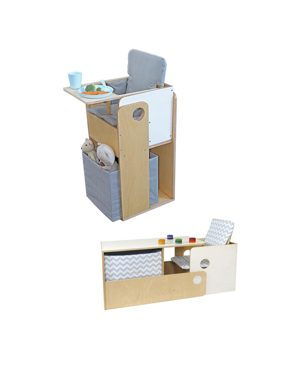 Miniatura: Silla Alta Multifuncional