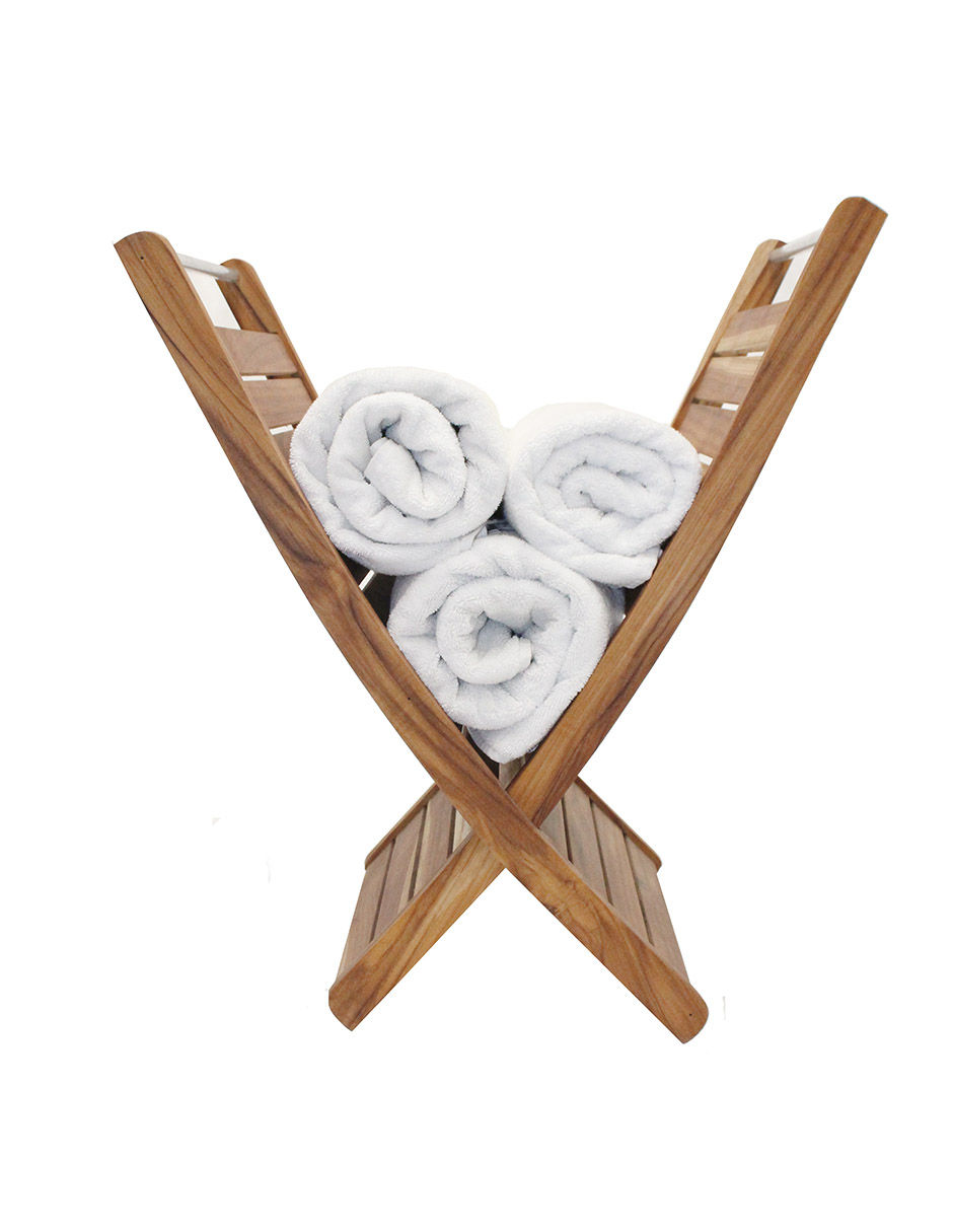 Miniatura: Toallero Madera Teca