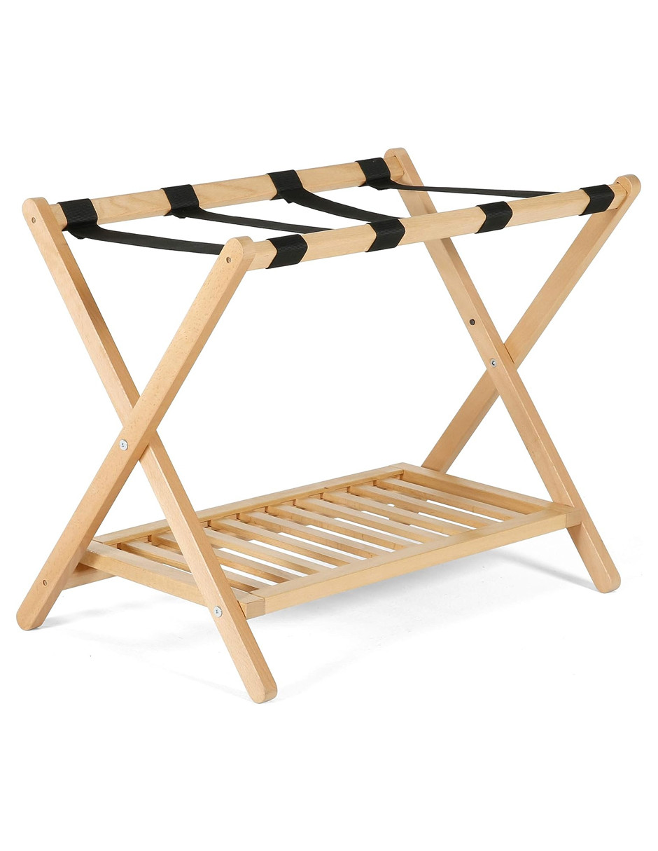 Miniatura: Porta Maleta  Zapatera Natural Plegable