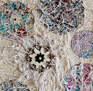 Floral Circles Detail.