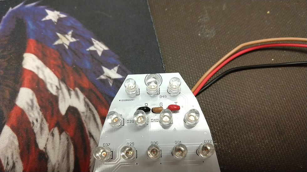 Thumbnail: 914 Front Euro Turnsignal Boards (WHITE PCB) (pair)