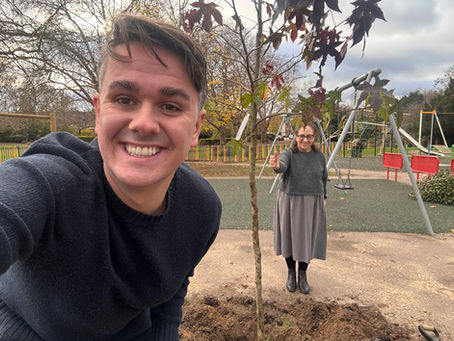 🌳🌼 New Trees for Priory Park’s Revamped Playground