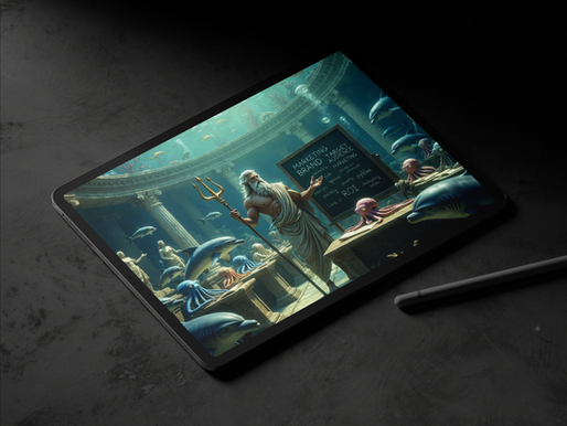 Poseidon teaching Marketing to Non-Marketers