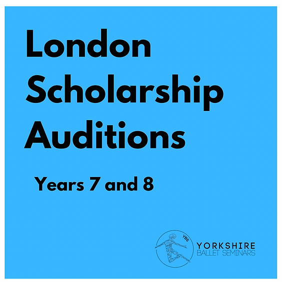 London Scholarship Audition - Years 7 and 8