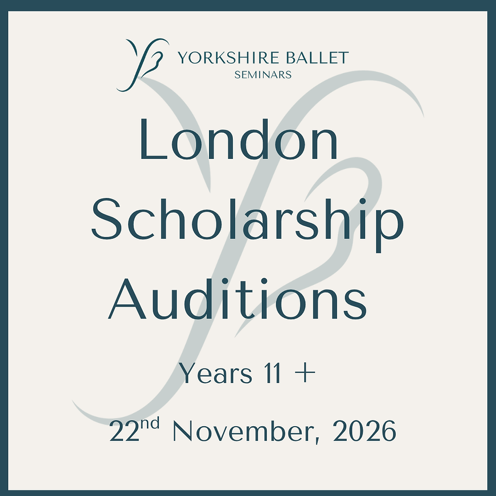 2027 Scholarship Auditions - London Day 2 - Academic Years 11 +