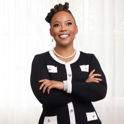 Woman on the phone speaking with client of The Money Council