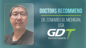 Dentists recommend: Dr. Edward Liu from Michigan, USA, testimonial.