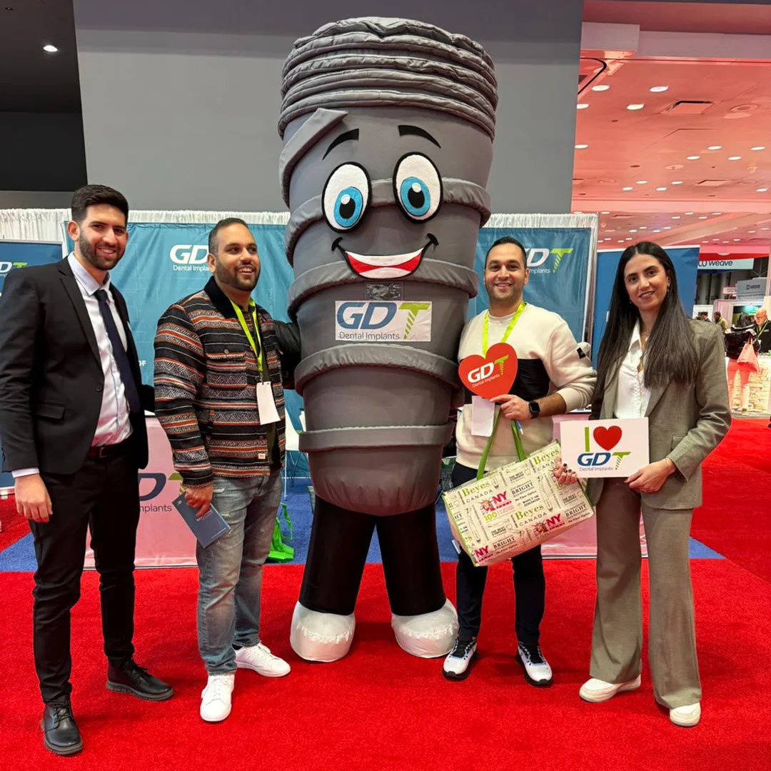 GDT Dental Implants Booth at Greater New York Dental Meeting 2024 100th Edition