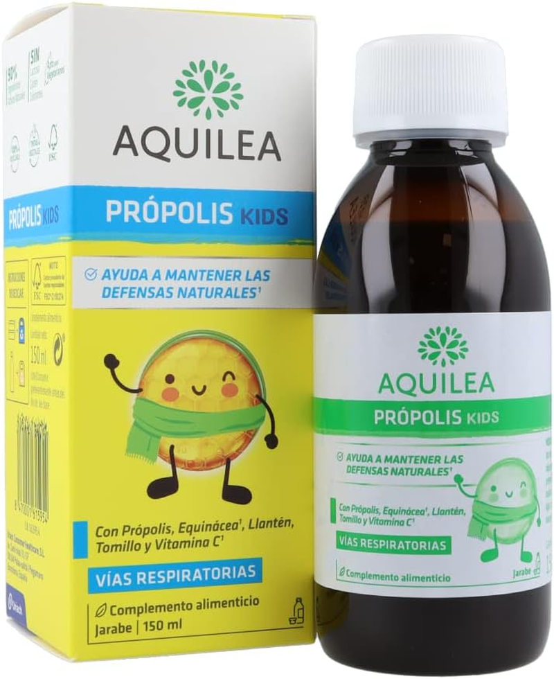 AQUILEA | Propolis Kids 150Ml | Complemento Alimenticio | Jarabe Vías Respirator