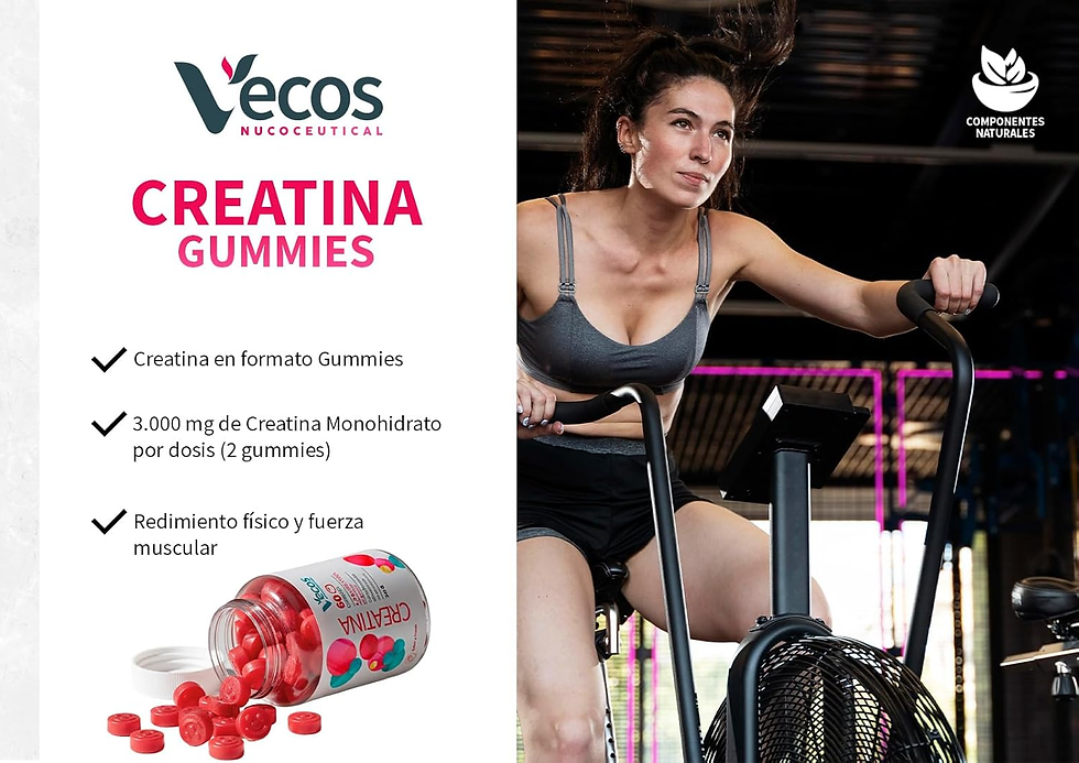 Miniatura: Creatina Monohidratada En Gominolas 3000 Mg | Gummies De Creatina Sin Azúcar | S