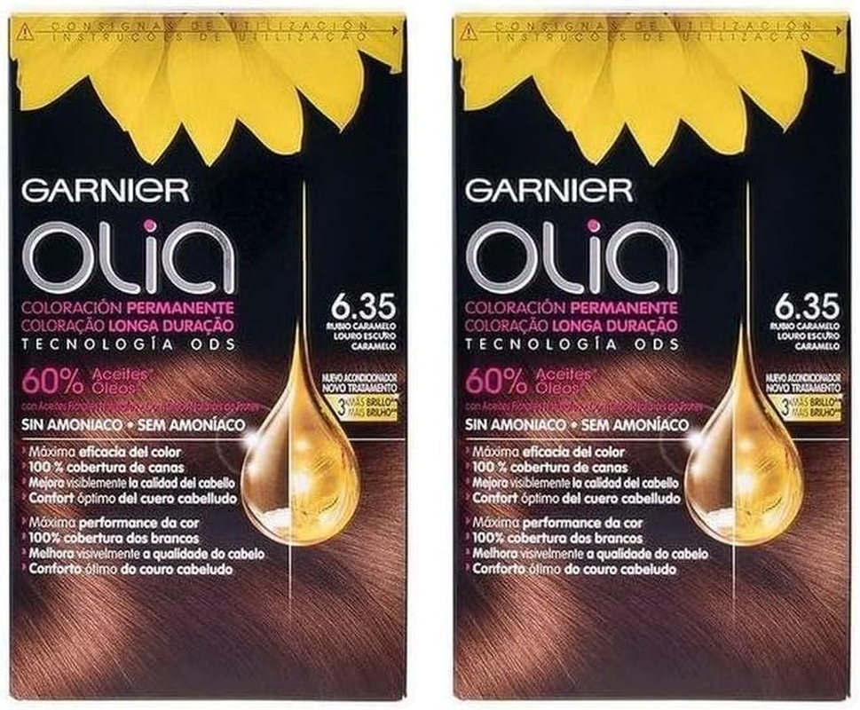 Miniatura: Garnier Olia Coloración Permanente Sin Amoniaco, Con Aceites Florales De Origen 
