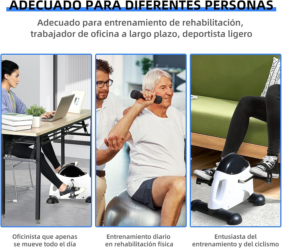 Miniatura: Pedales Estaticos Mini Pedal Bicicleta Estatica Pedal Estático Portátil Máquinas