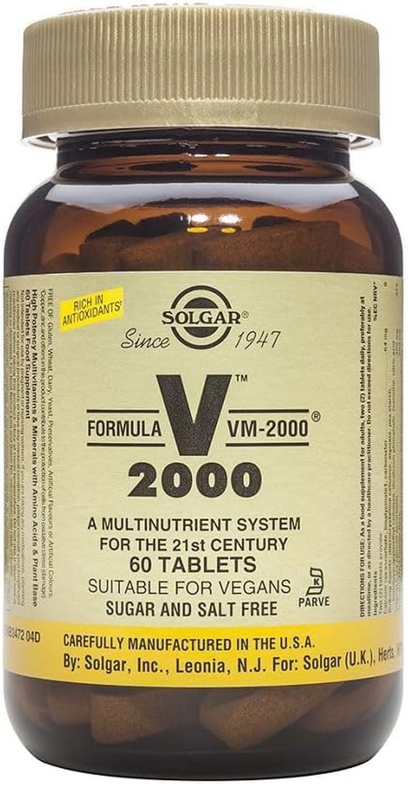 Solgar Fórmula VM-2000-60 Tabletas