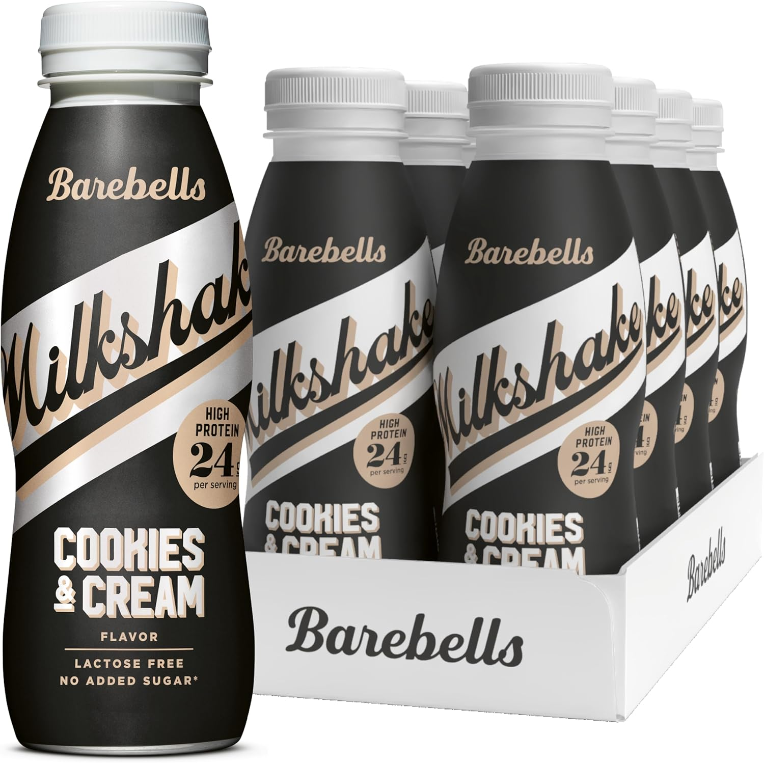 Barebells Milkshake – Batido De Proteínas 24G Por Batido, Sin Lactosa, Sin Glute