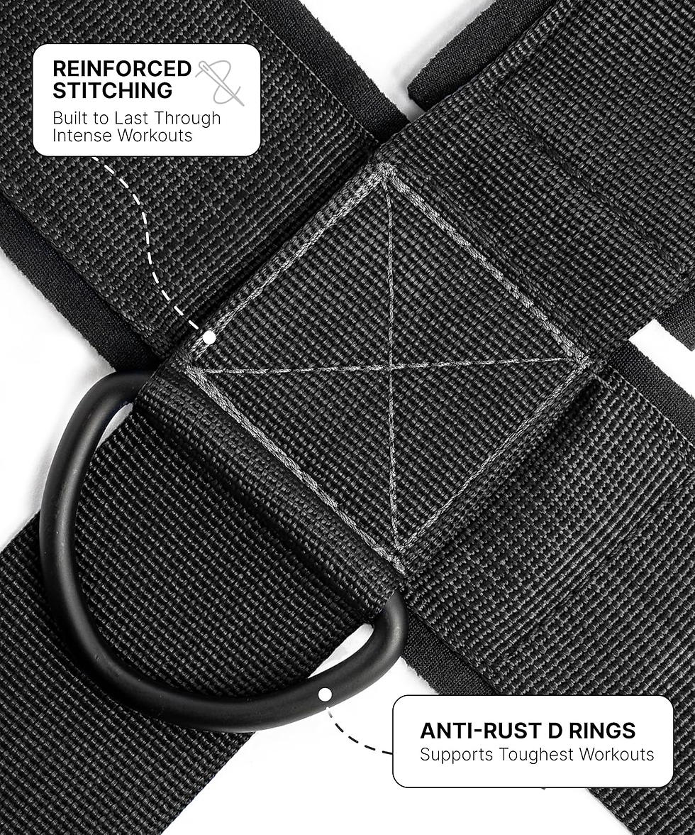 Miniatura: Arnés De Cabeza De Cuello Para Entrenamiento De Resistencia Anillos D Extra-Pesa