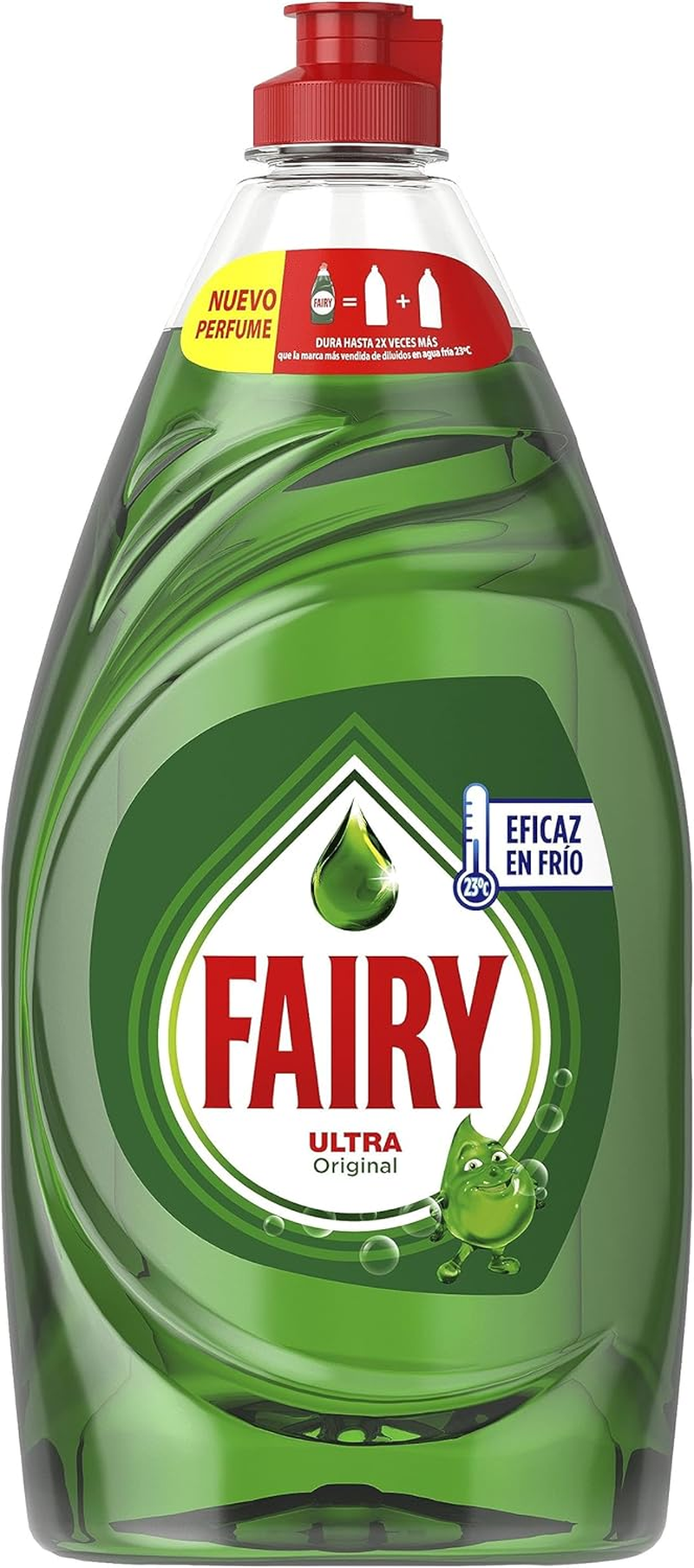 Fairy Ultra Original Líquido Lavavajillas 820ML Fórmula Efectiva Que Deja Los Pl