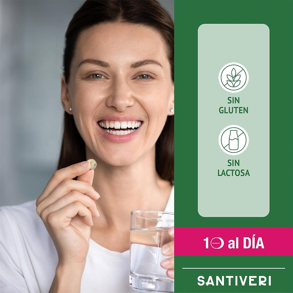 Miniatura: SANTIVERI - Cabellos, Uñas Y Piel, Complemento Alimenticio a Base De L-Cistina, 