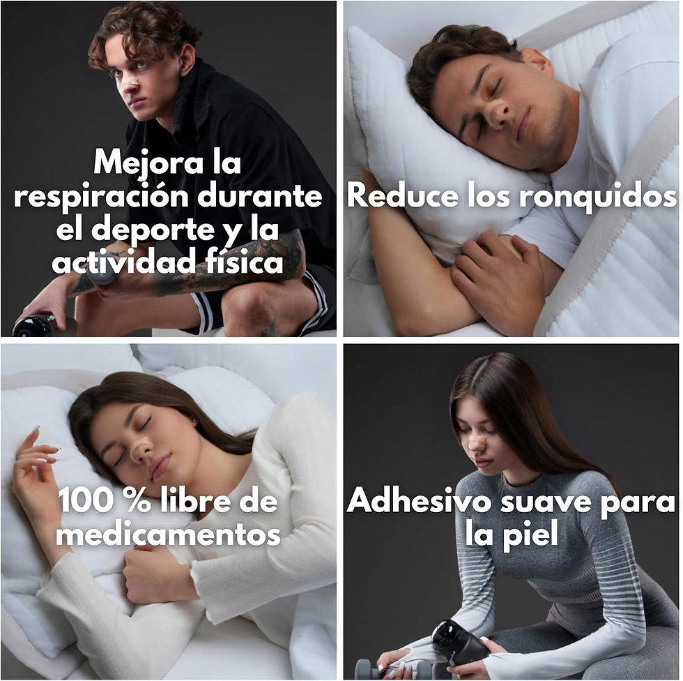 Miniatura: 90 Tiras Nasales Antironquidos, Talla L, 66X19 Mm, Tirita Nariz Para Hombres Muj