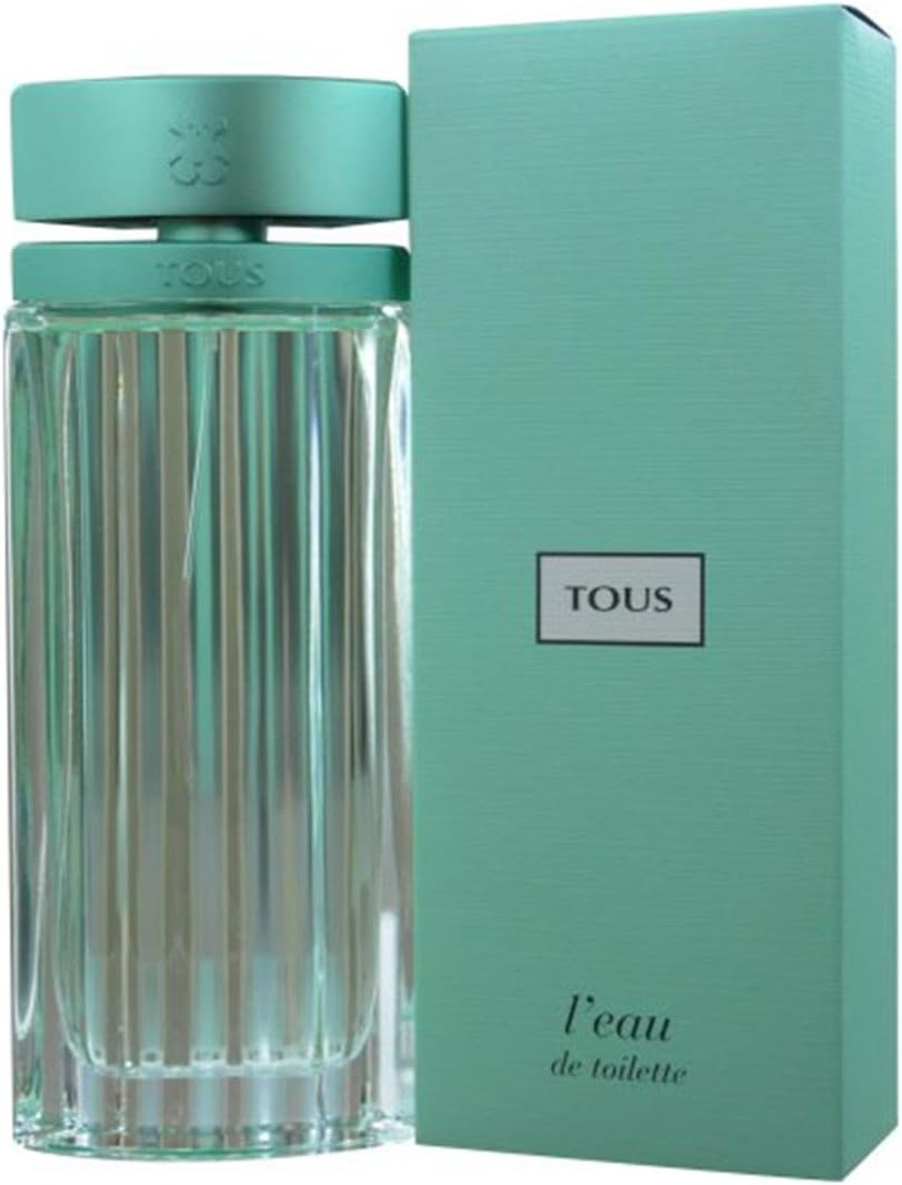 Tous L'Eau, Eau De Toilette Para Mujer, Fragancia Floral Amaderada, 90 Ml Con Va