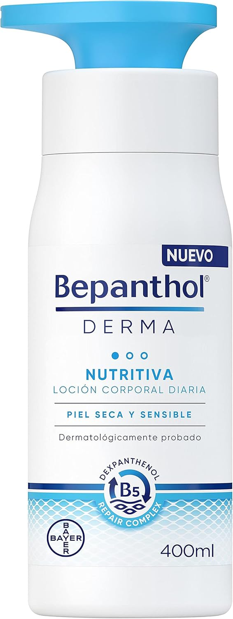 Bepanthol Derma Nutritiva Loción Corporal, Hidratación Inmediata Y Duradera Para