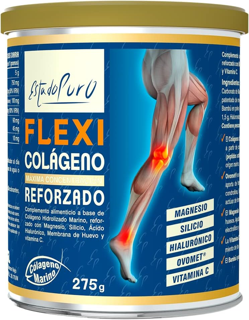 Colageno Marino Hidrolizado Puro | 5000Mg Peptidos De Collageno Peptan® Por Dosi