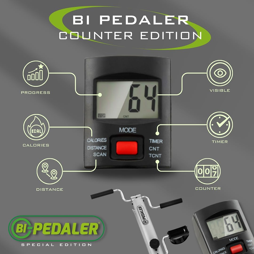 Miniatura: Best Direct  Aparato De Pedaleo Estático Plegable, Todas Las Edades, Ejercitar B