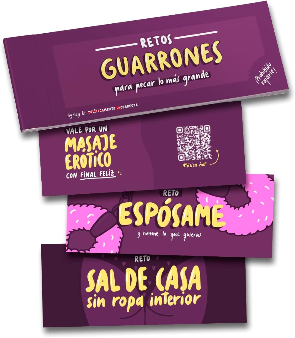 Juegos De Parejas Adultos - Talonario Para Parejas - Regalos Para Parejas - Jueg