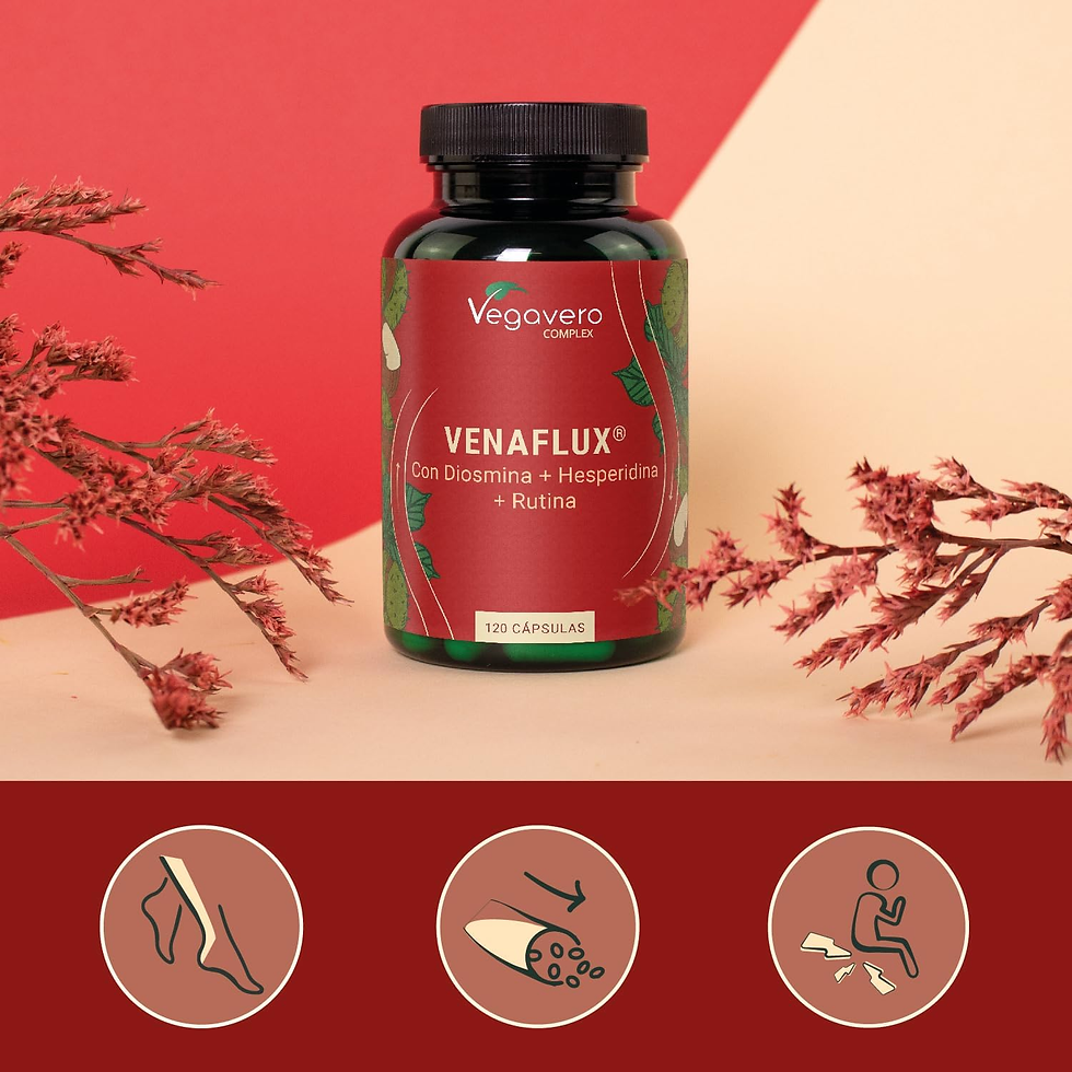 Miniatura: Vegavero Diosmina 3600 Mg + Hesperidina 2400 Mg | 120 Cápsulas | Para Almorranas