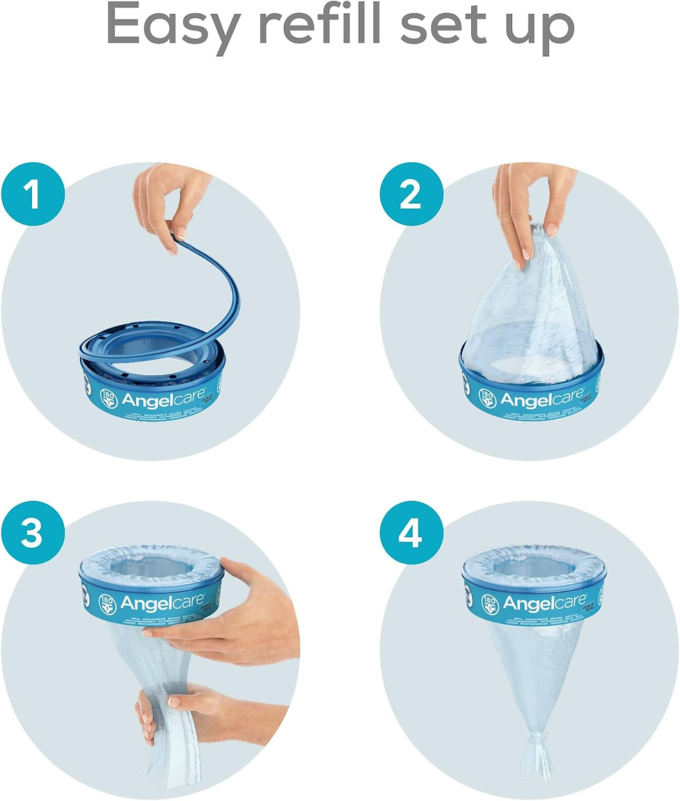 Miniatura: Clasic - Recambios Contenedor De Pañales, 6 Piezas