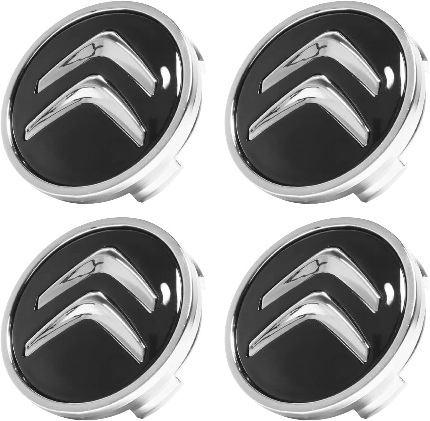 4Pcs Tapas Centro Tapacubos, 60 Mm Tapas Centrales Para Llantas, Coche Protector