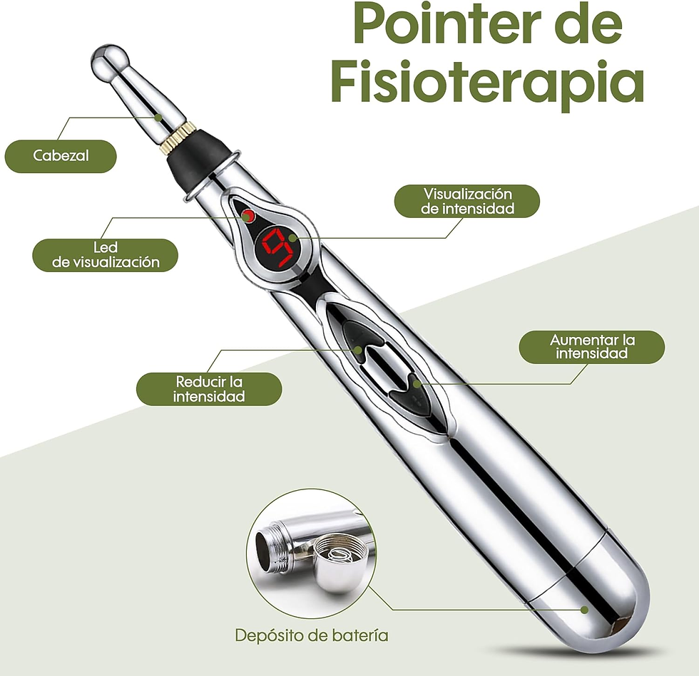 Miniatura: Pointer De Fisioterapia Y Pluma De Acupuntura Eléctrica - Inyector De Acupuntura