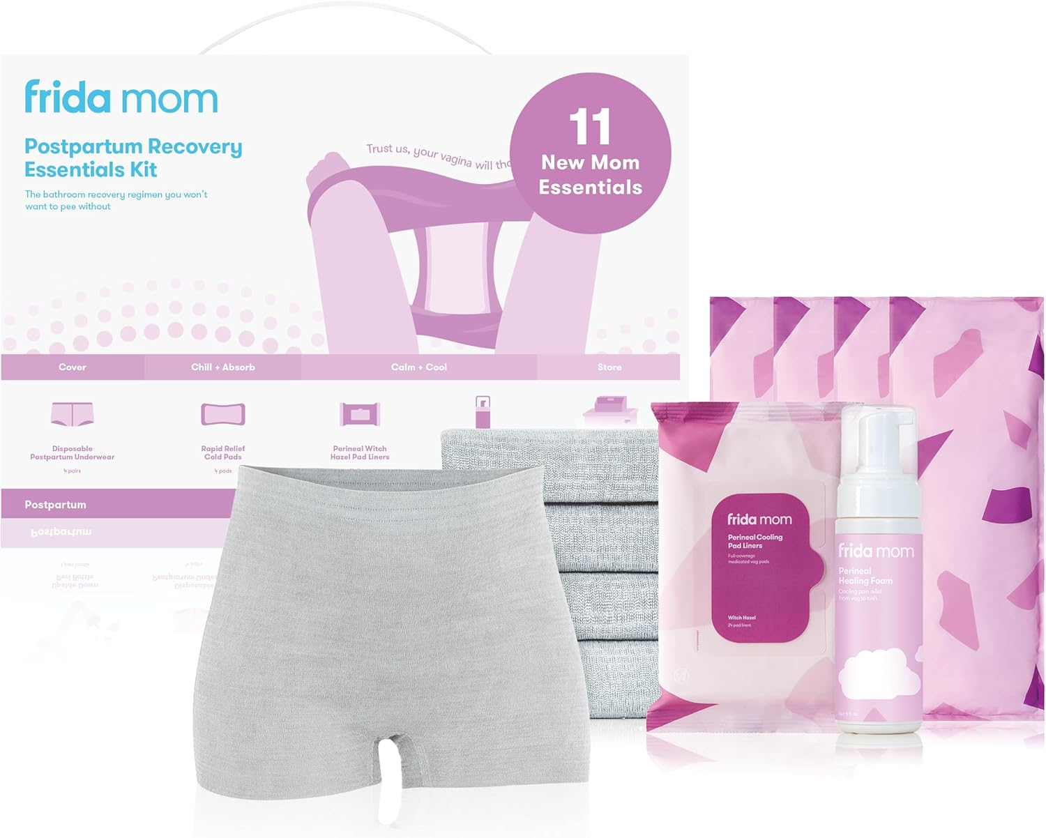 Frida Mom Kit Esencial De Recuperación Posparto: Regalos Para La Nueva Mamá, For