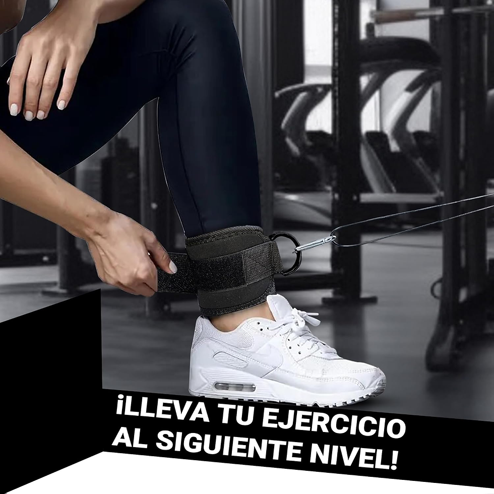 Miniatura: XLIFT 2 Tobilleras Poleas Gym - Tobillera Para Polea Acolchado - Accesorios Gimn