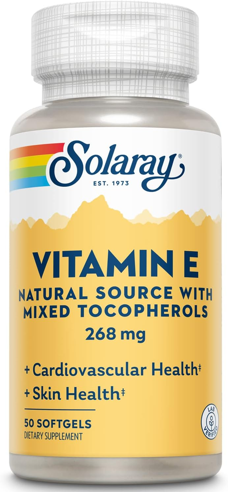 Solaray Vitamin E 400 IU | 50 Perlas