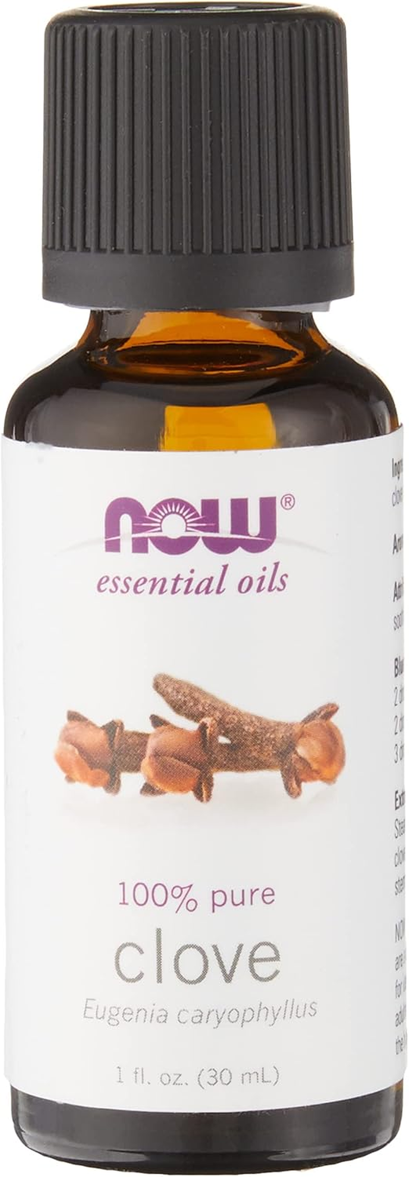 Now Foods Aceite Esencial, Aceite De Clavo 1 Unidad 30 Ml
