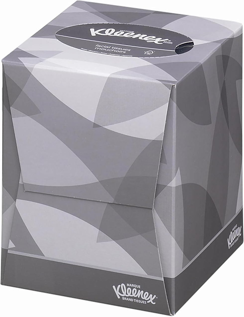 Miniatura: Kleenex Caja De Pañuelos Cúbicos 8834, 2 Capas, Suaves Y Resistentes, Sin Fragan