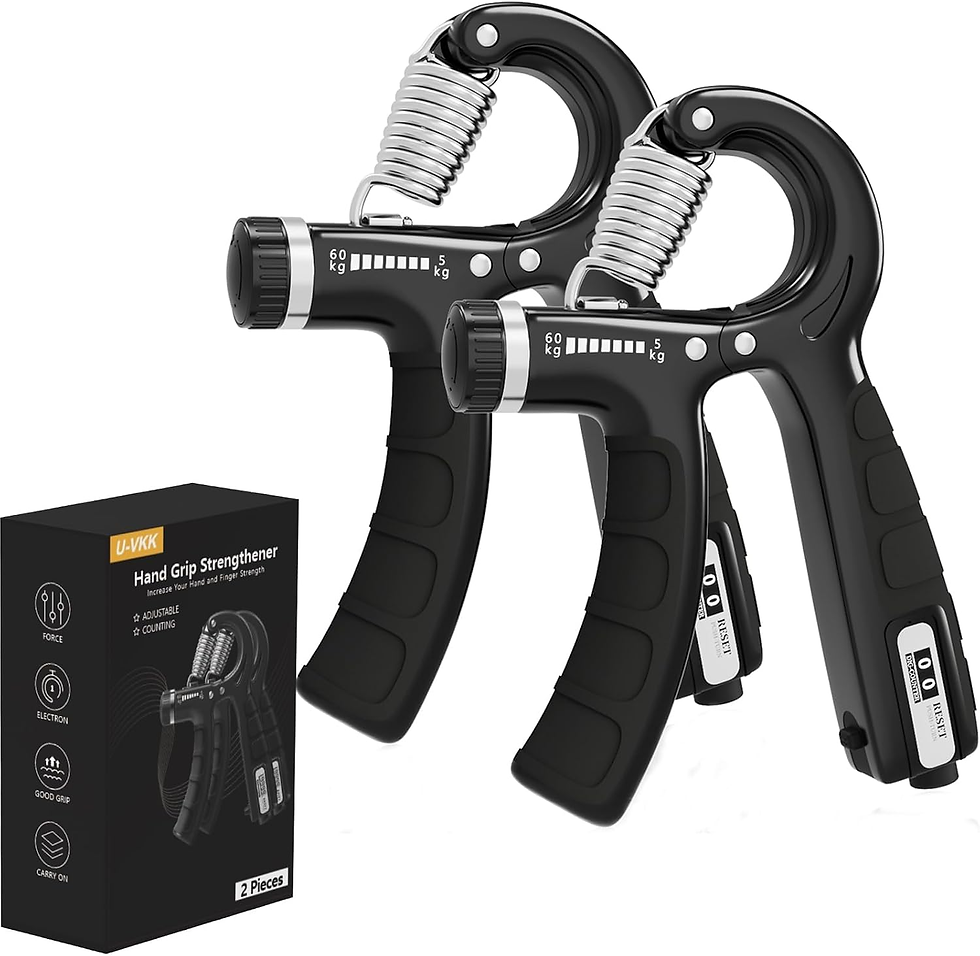 Miniatura: Hand Grip, U-VKK Antebrazos Fortalecer, Fortalecedor De Agarre Con Resistencia A