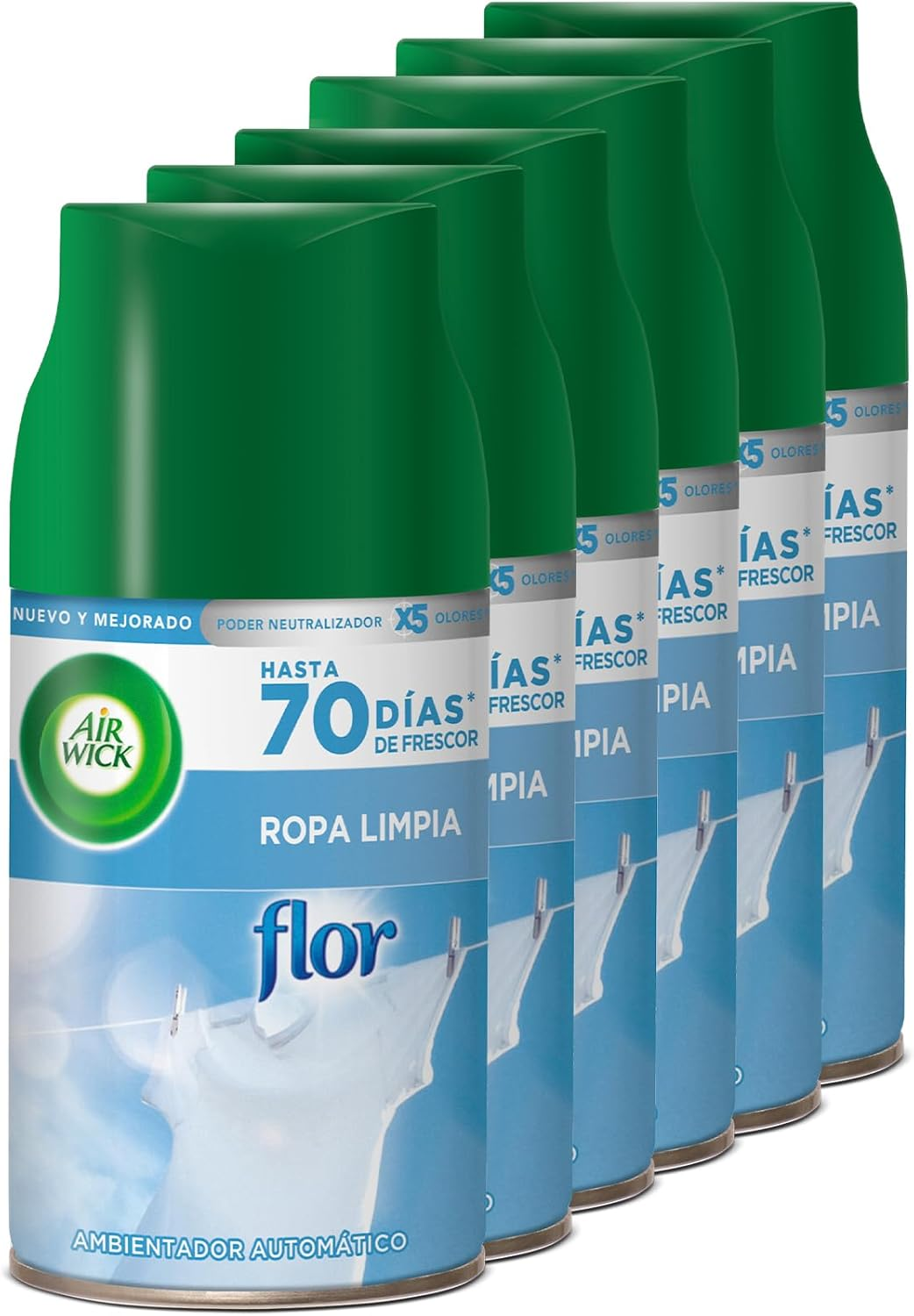 Air Wick Freshmatic - Recambios De Ambientador Spray Automático, Esencia Para Ca