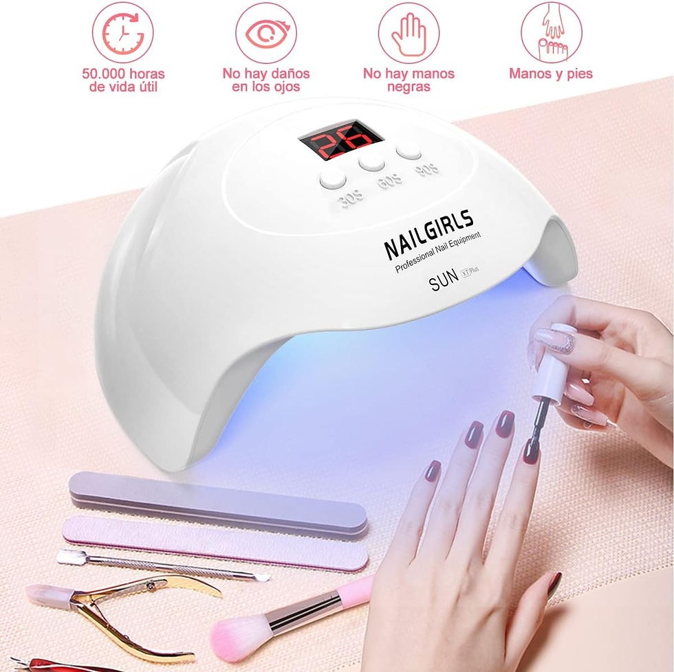 Miniatura: Lámpara UV Uñas Profesional,Nailgirls Lámpara UV LED 36W Con 3 Temporizadores 18