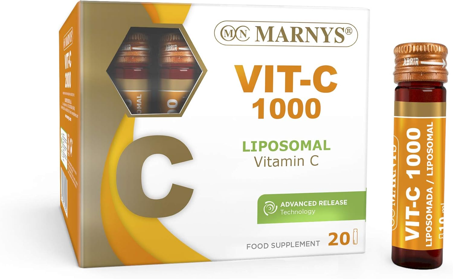 VIT-C 1000 Vitamina C Liposomada 20 Viales