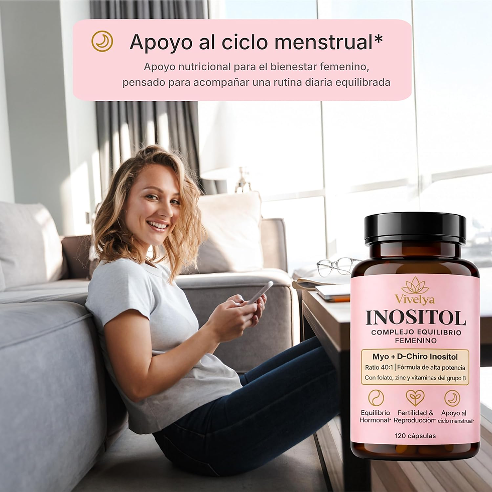 Miniatura: Myo & D-Chiro Inositol 40:1 - Fórmula Avanzada Con Folato, Zinc Y Vitaminas B6, 