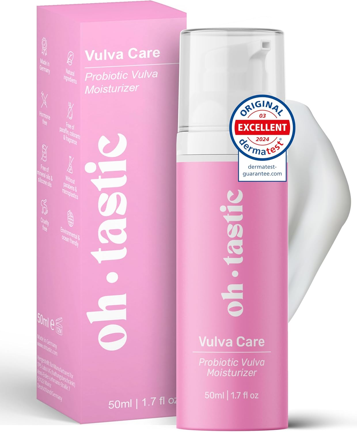 Crema Íntima Natural Para Sequedad, Picores E Irritación – Hidratante Vaginal Co