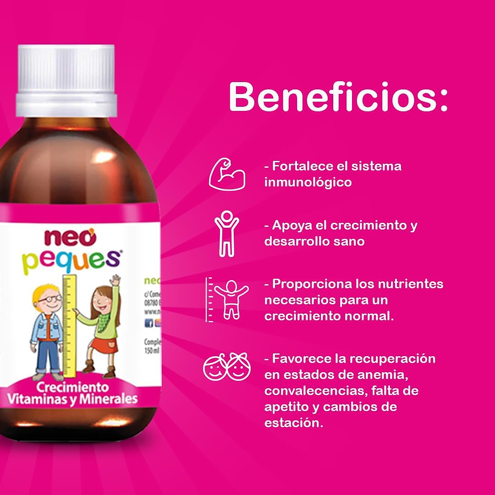 Miniatura: NEO PEQUES | Jarabe Infantil Para Un Crecimiento Fuerte Y Sano | 150 Ml | a Base