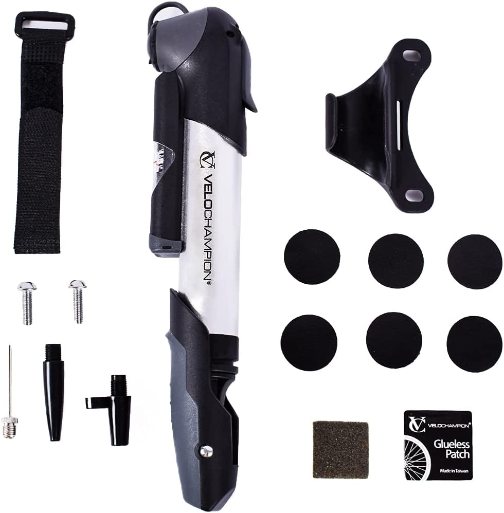 Miniatura: Velochampion Minibomba De Bicicleta Con Soporte Para Cuadro | Aleación Resistent